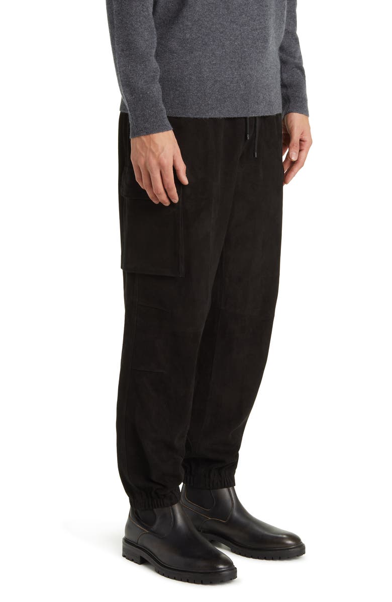 FRAME Suede Cargo Joggers, Alternate, color, 