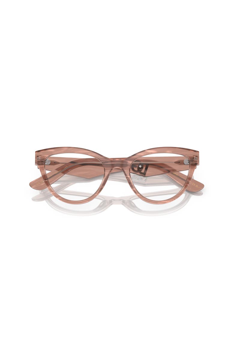 50mm Butterfly optical glasses, Alternate, color, Brown