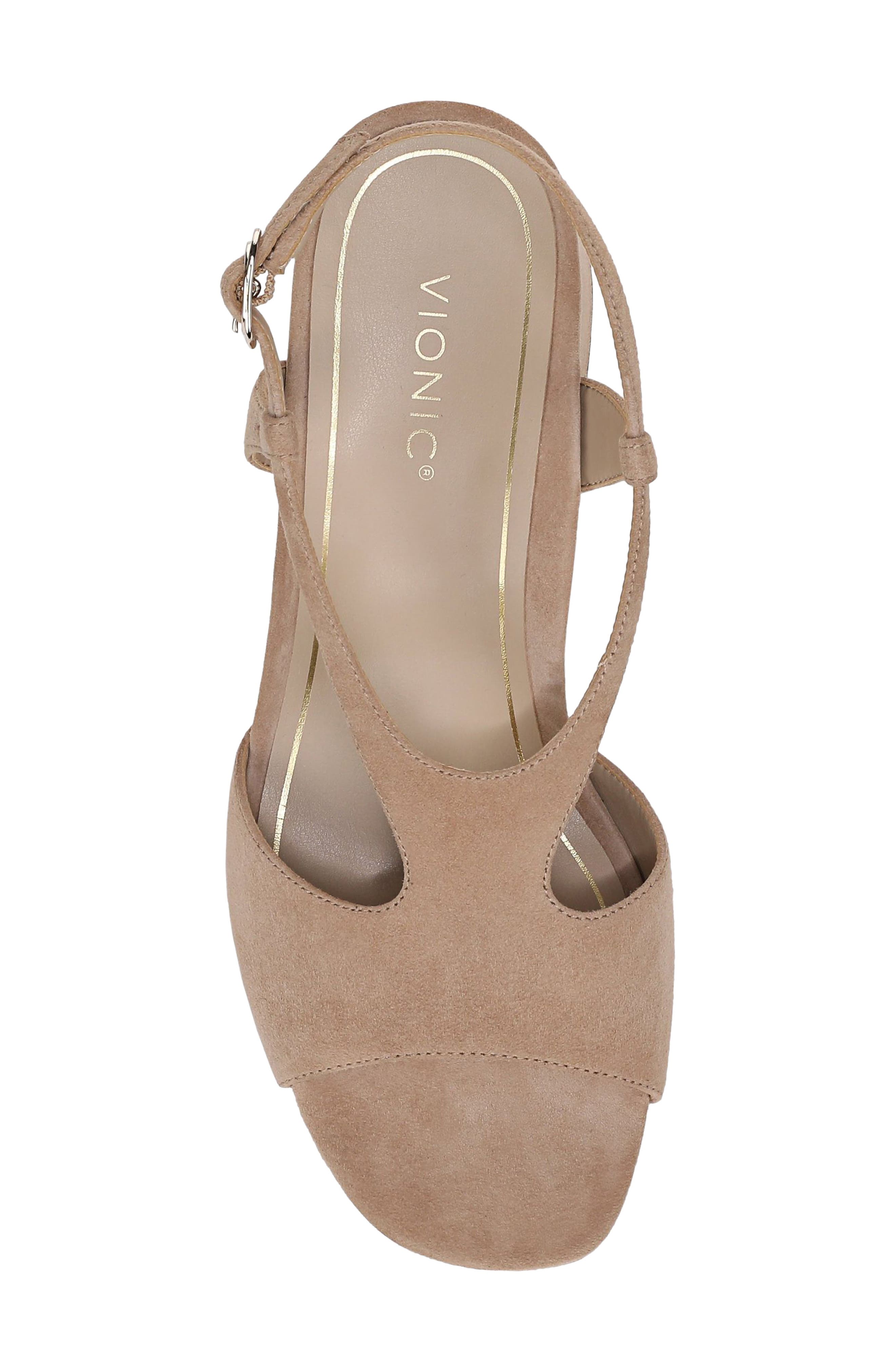 Raquel Block Heel Sandal, Alternate, color, DESERT SAND SUEDE