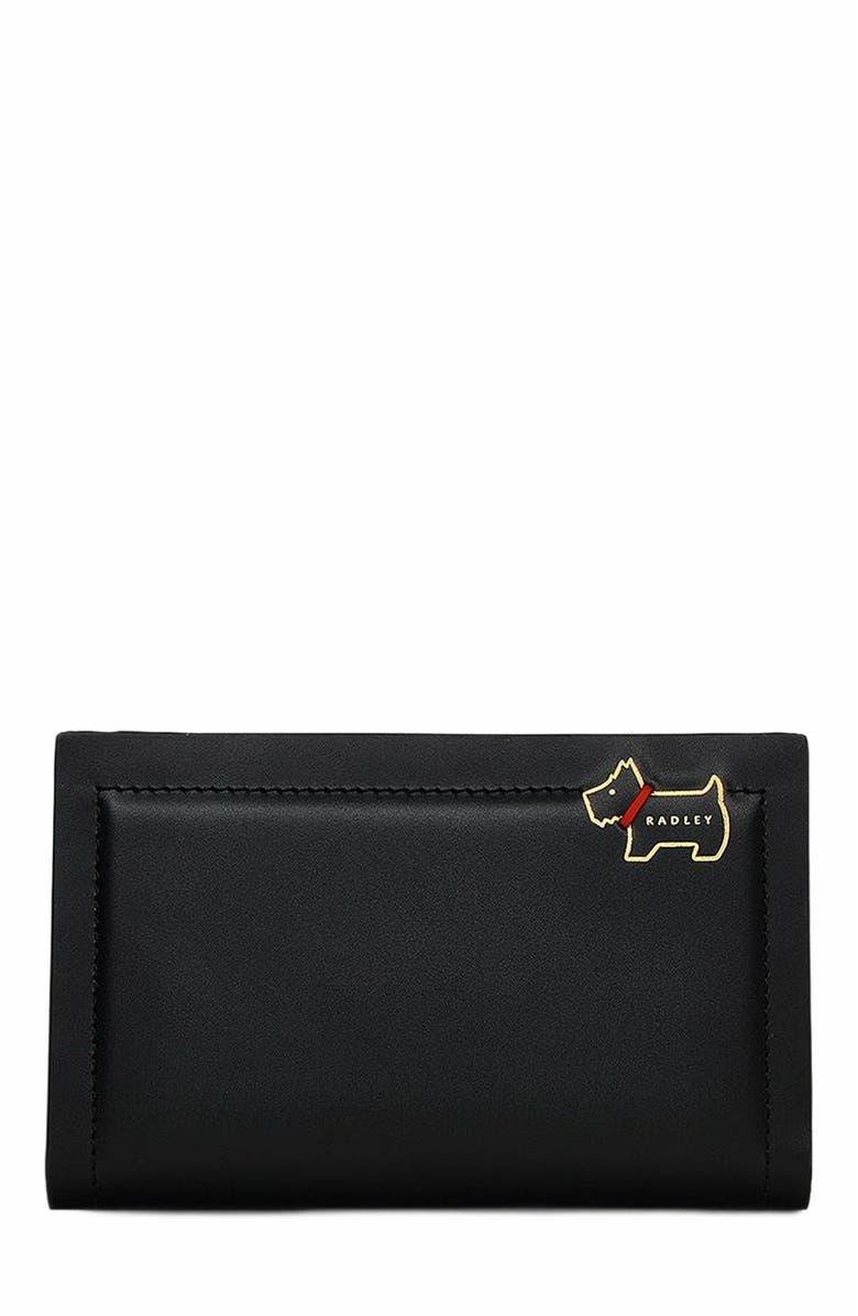 Radley Heritage Lane Medium Bifold Wallet, Alternate, color, Black