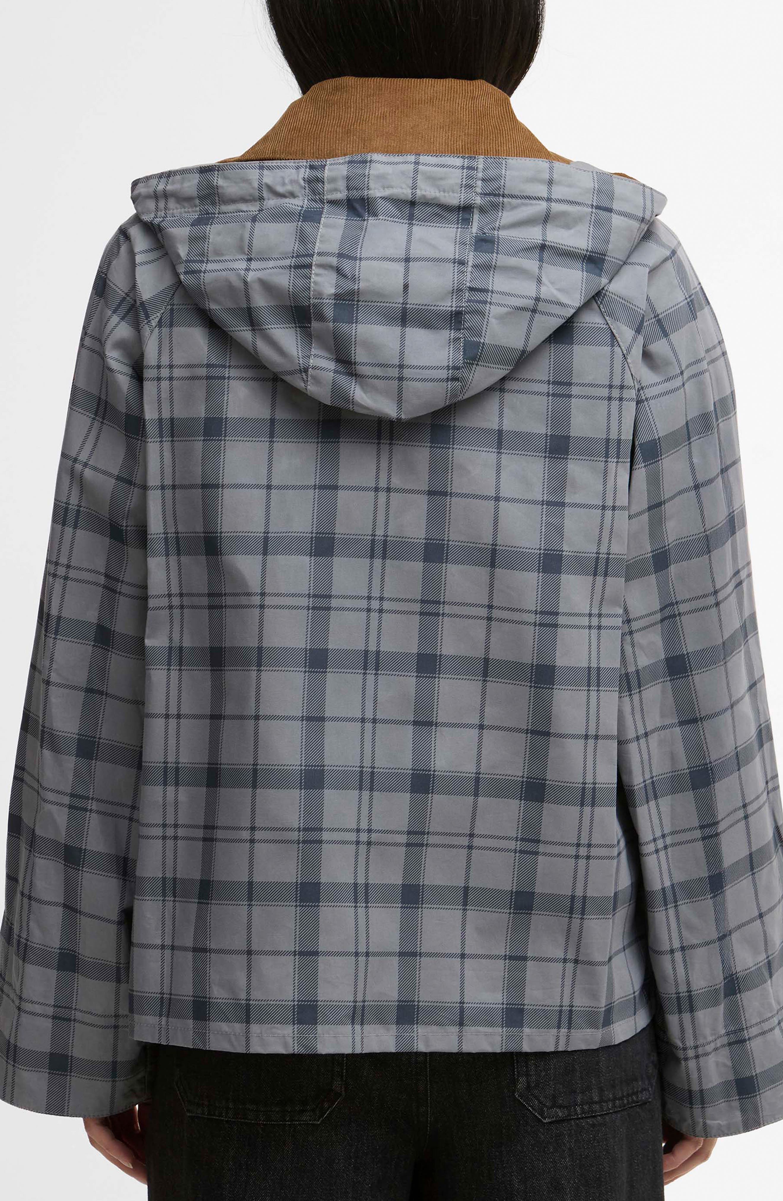 Carnforth Tartan Cotton Hooded Jacket - image 2