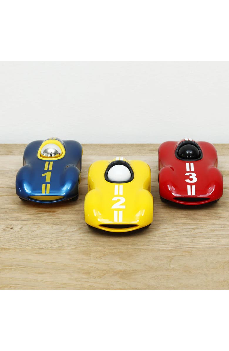 Playforever Mini Speedy Le Mans Car, Alternate, color, Glossy Deep Jet Yellow