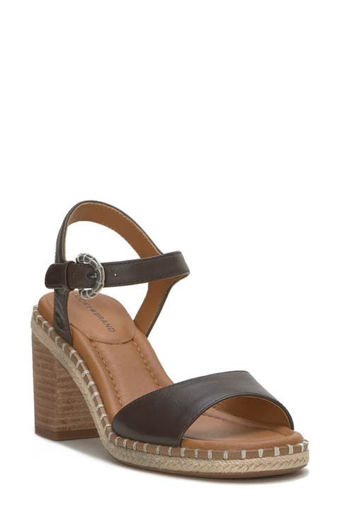 Jennyl Ankle Strap Espadrille Sandal (Women)