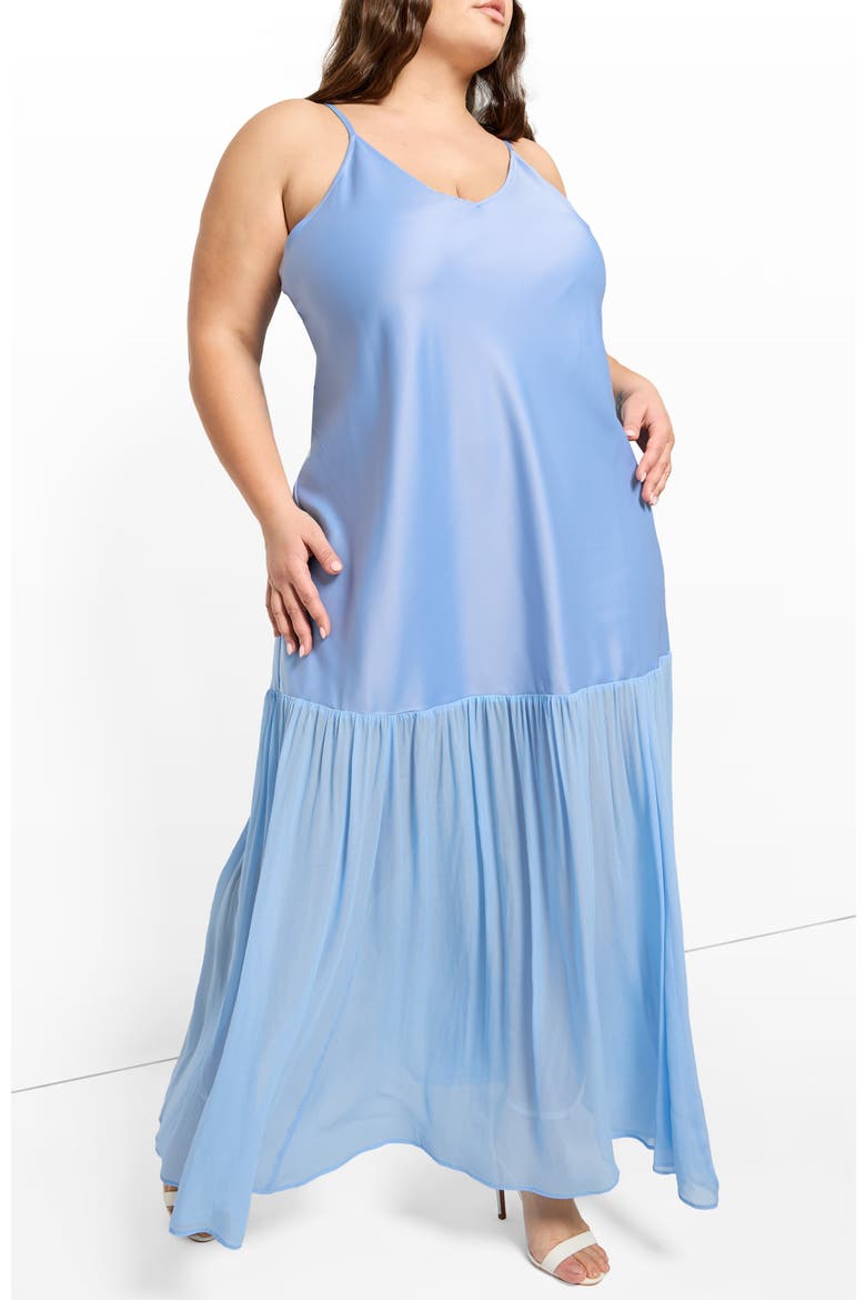 Provence Dress, Alternate, color, Provence Blue