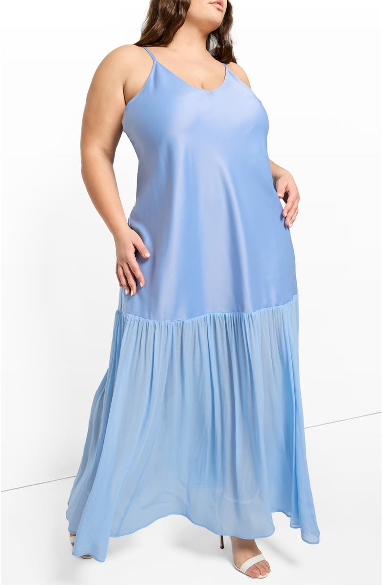 AS by DF Provence Dress, Alternate, color, Provence Blue
