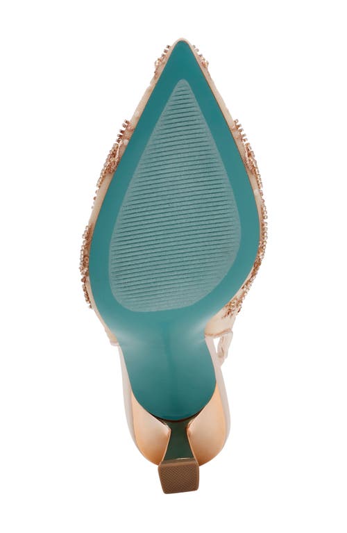 BETSEY JOHNSON BETSEY JOHNSON NIKKI POINTED TOE SLINGBACK PUMP