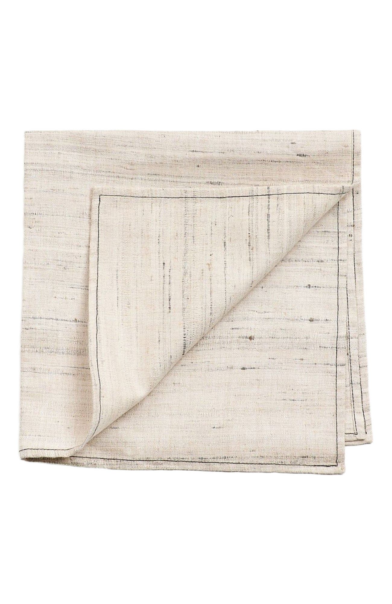 Studio Variously Kora Peace Silk Napkin - Thumbnail 3