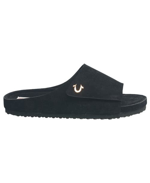 True Religion Men's Billy Velcro Strap Sandal In Black