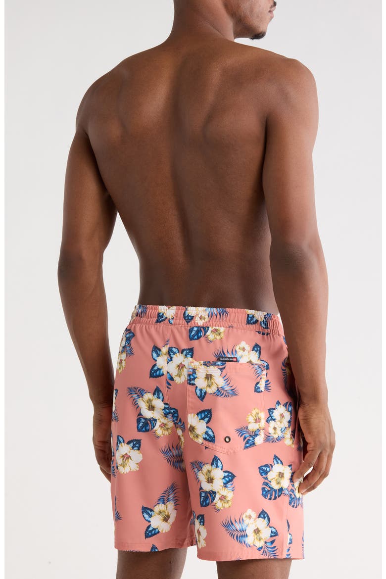 Snorkel Volley Swim Trunks, Alternate, color, CANYON CLAY
