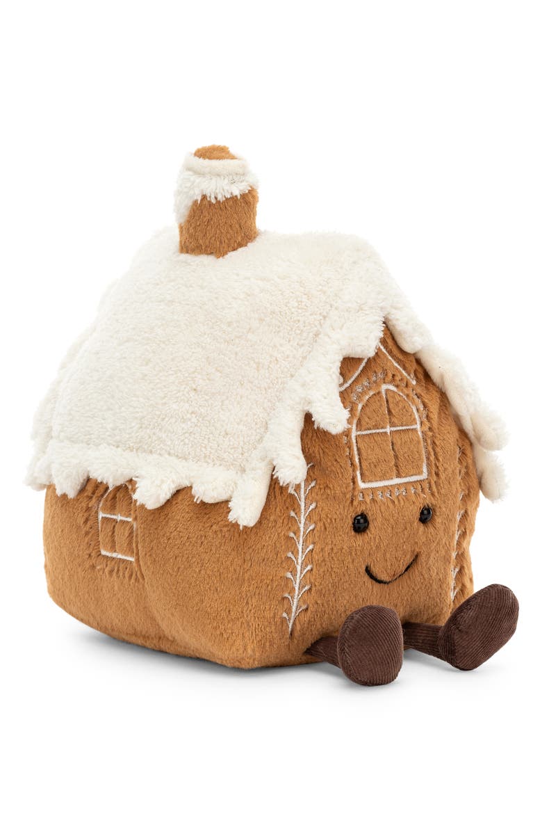 Jellycat Amusable Gingerbread House Stuffed Toy, Main, color,