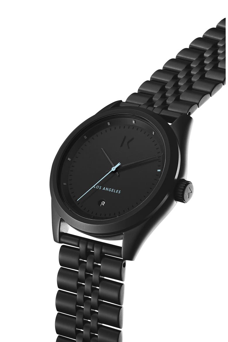 MVMT Rise Bracelet Watch, 39mm, Alternate, color, BLACK