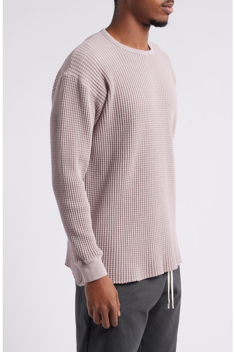 Thermal Knit Long Sleeve T-Shirt, Alternate, color, ANTLER