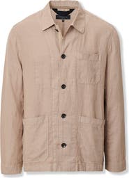 rag & bone Evan Linen Chore Jacket