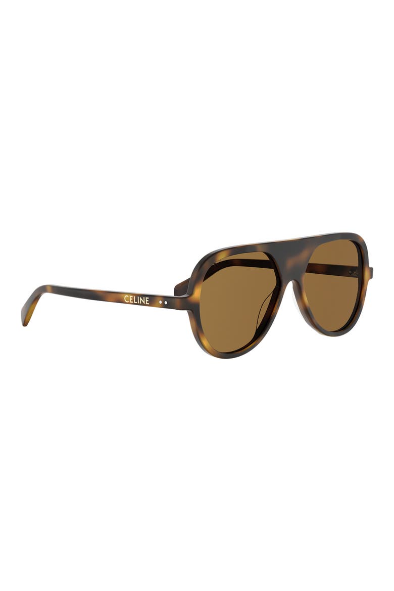 DFIL 55mm Pilot Sunglasses, Alternate, color, BLONDE HAVANA / ROVIEX