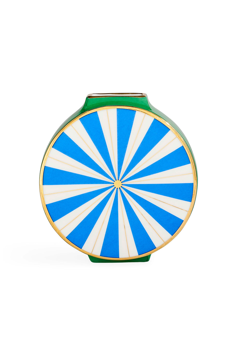 Portofino Circle Vase, Main, color, Blue / Green / Gold