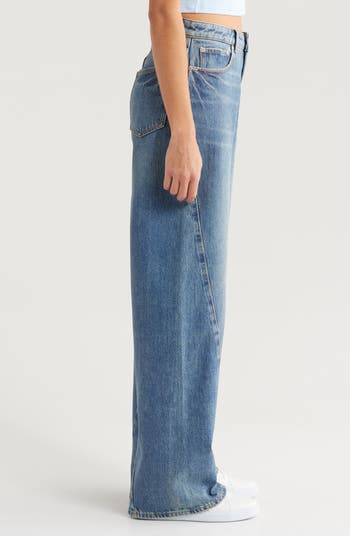 PURPLE BRAND/Twisted Baggy ジーンズ PURPLE BRAND Twisted Coated Baggy Wide Leg Jeans | Nordstromrack