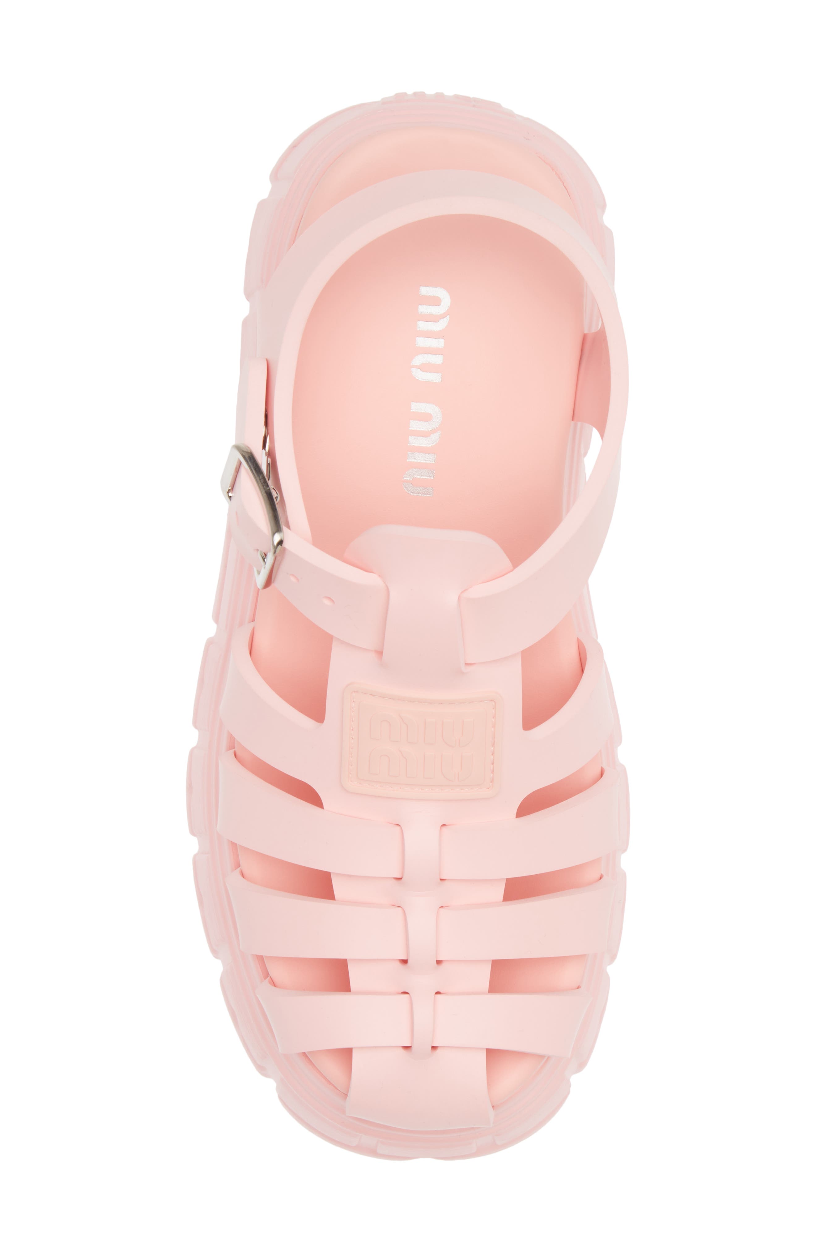 Tire Platform Fisherman Sandal, Alternate, color, ROSA