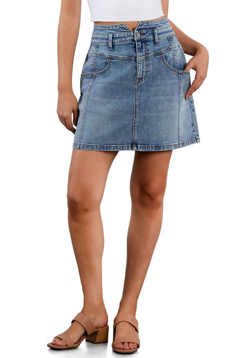 Penelope Denim Miniskirt