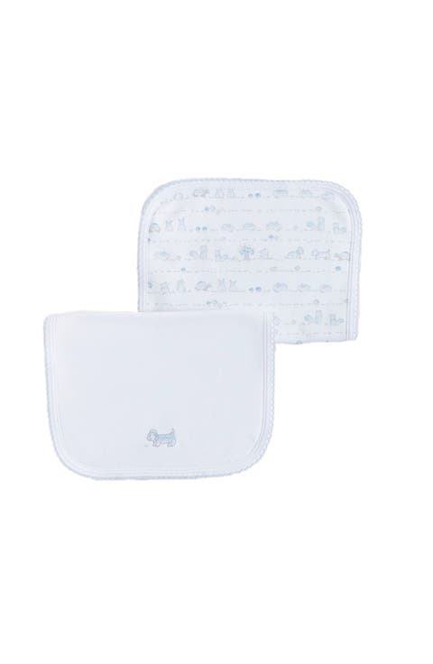 Premium Peruvian Pima Cotton In The Woods Burp Cloth 2-Pack for Infant