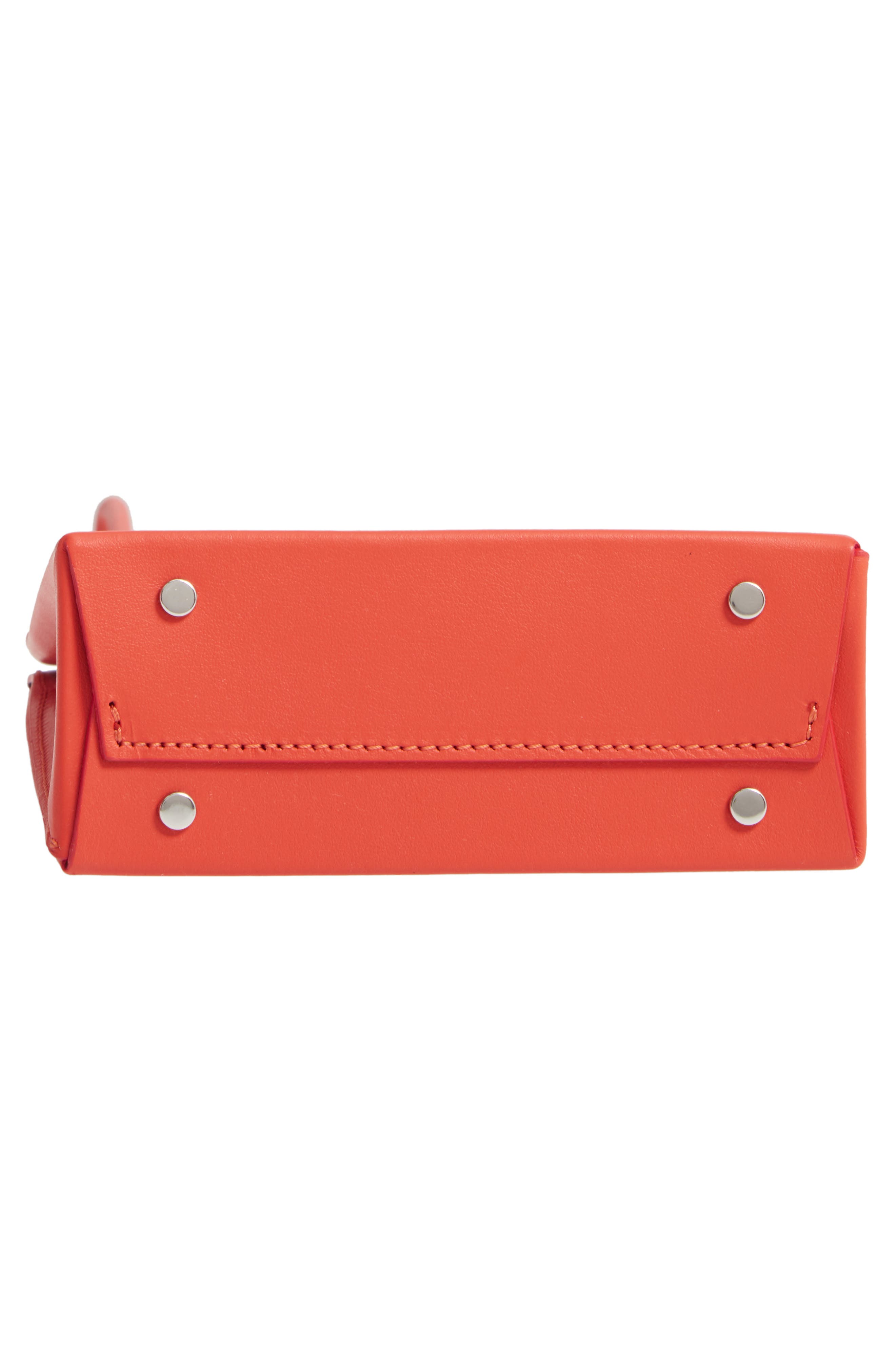 Medea Prima Short Calfskin Leather Bag, Alternate, color, 