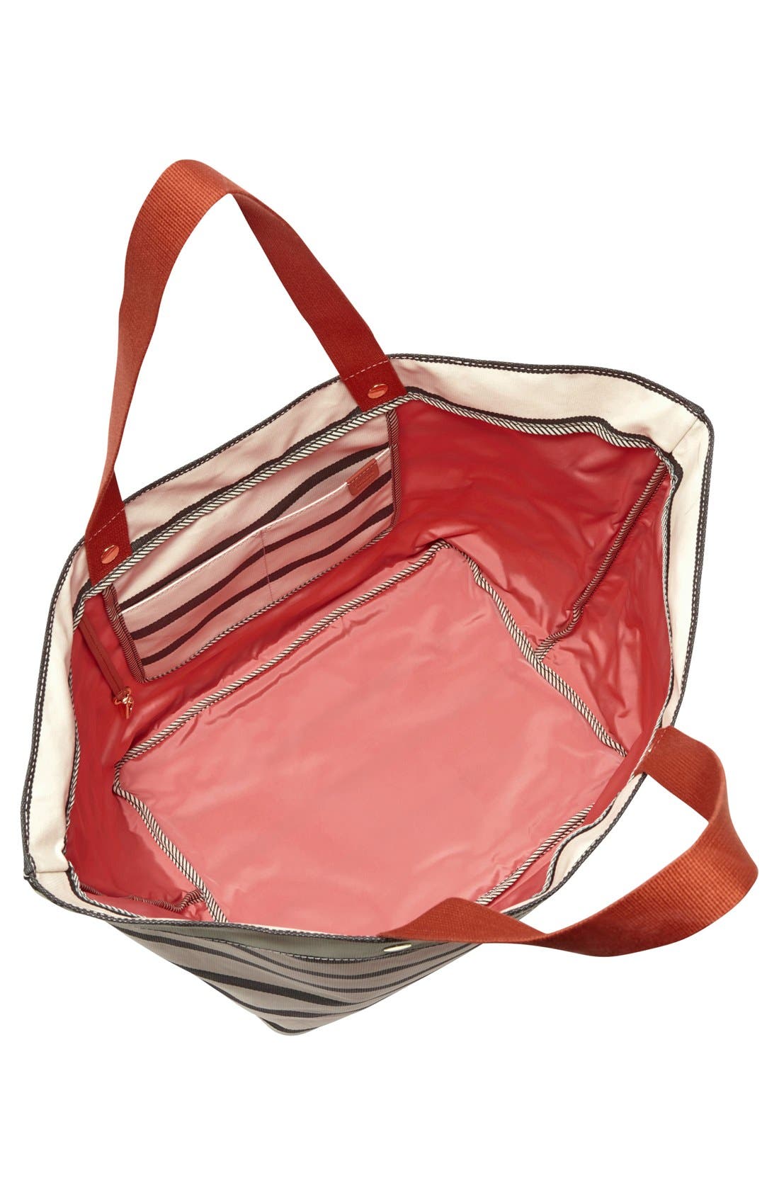 'Keeper' Beach Tote, Alternate, color, NAVY STRIPE