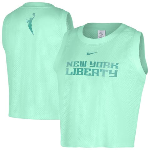 Women's Nike  Mint New York Liberty Mesh Tank Top