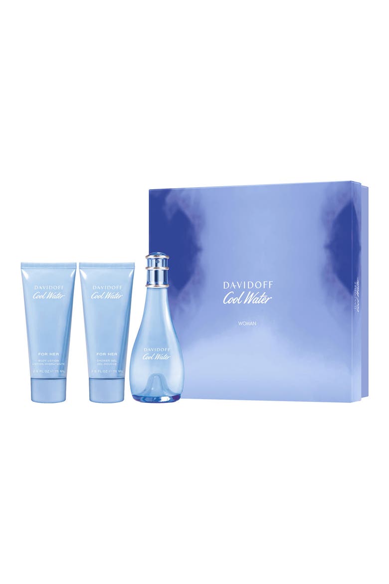 Cool Water Woman Eau de Toilette Set, Main, color, NO COLOR