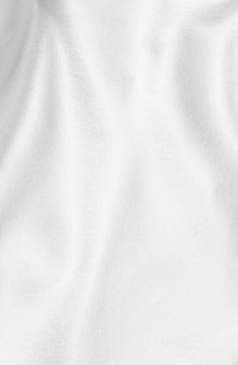 Petite Plume Silk Pajamas, Alternate, color, White