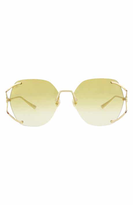 Gucci Novelty 59mm Round Sunglasses