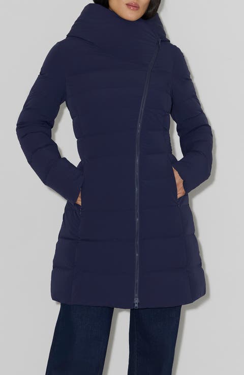 Judy Water Resistant 700 Fill Power Hooded Down Coat