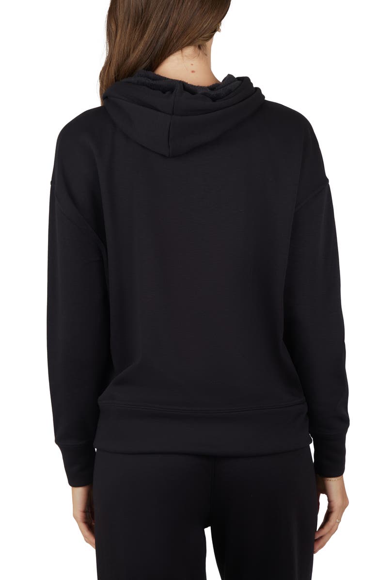 YOGALICIOUS Year Round Scuba Fleece Hoodie, Alternate, color, 