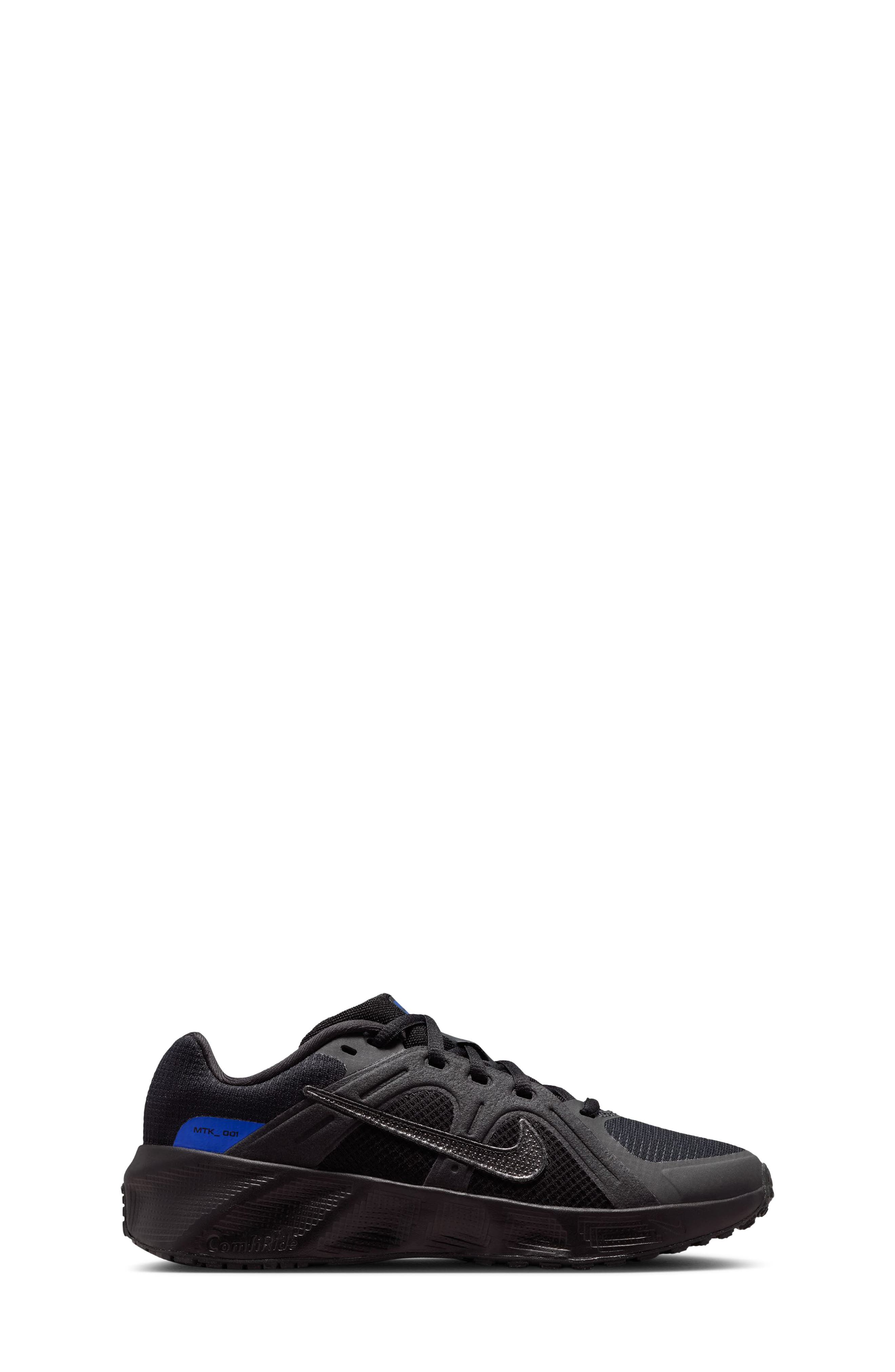 Kids' Metro Tek Sneaker, Alternate, color, BLACK/ MTLBLK
