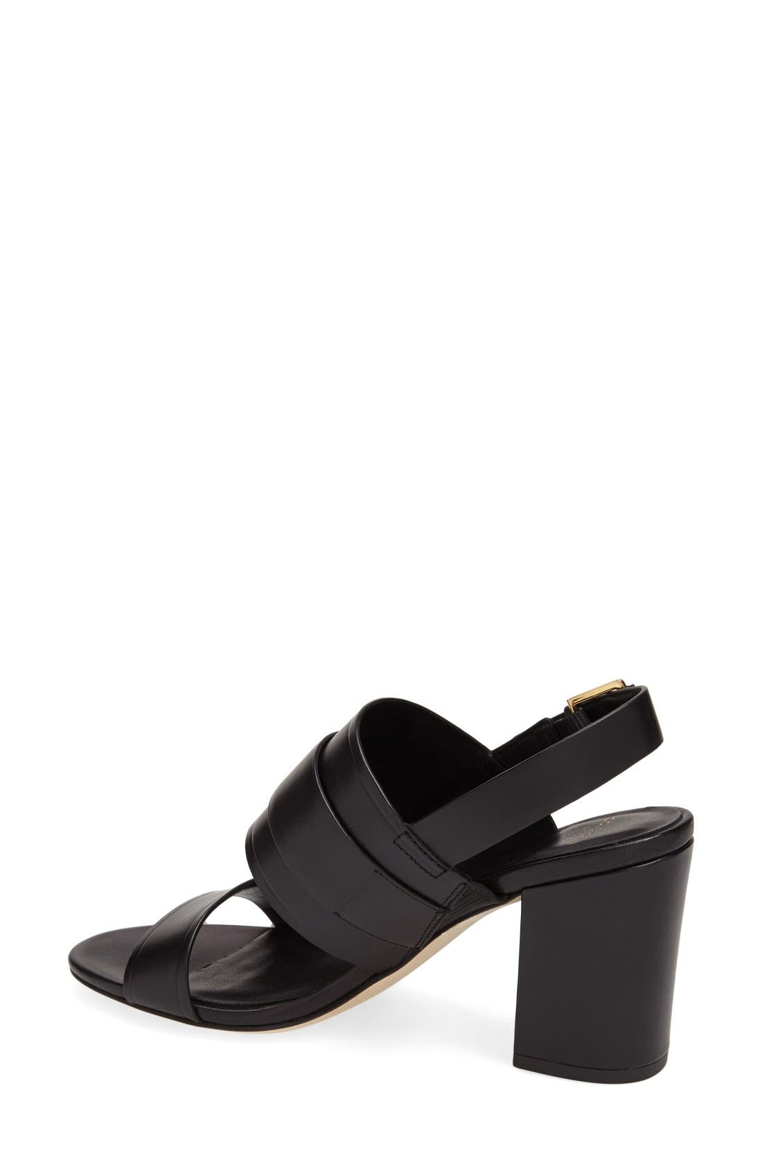 Cole Haan 'Amavia' Slingback Leather Sandal, Alternate, color, 