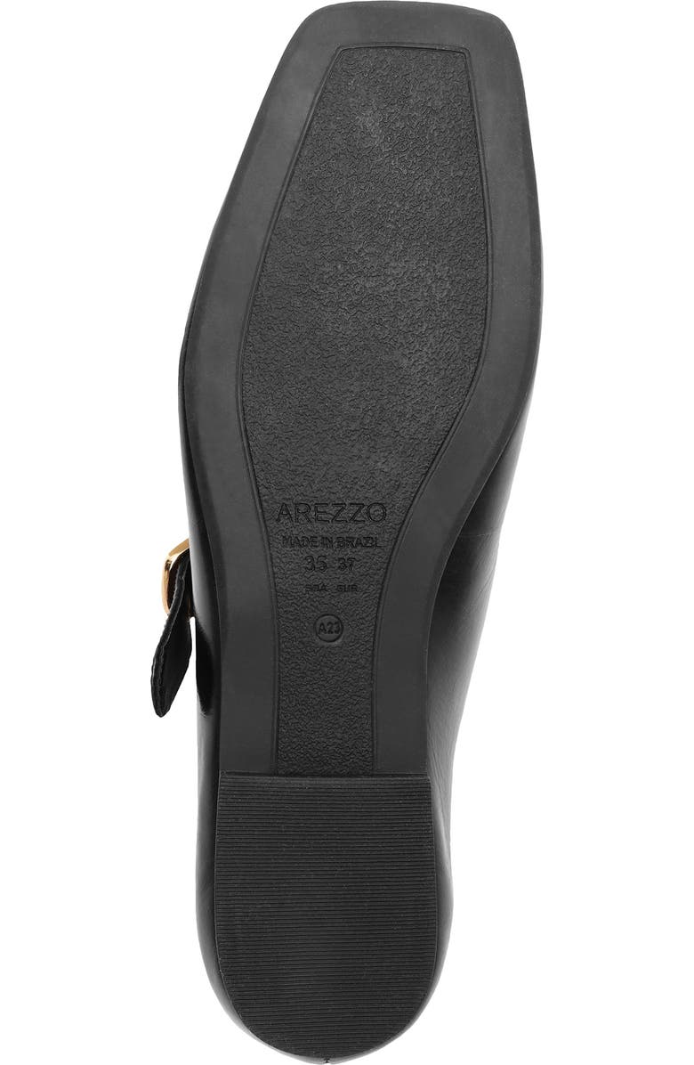 Arezzo Elena Ballet Flat, Alternate, color, Black