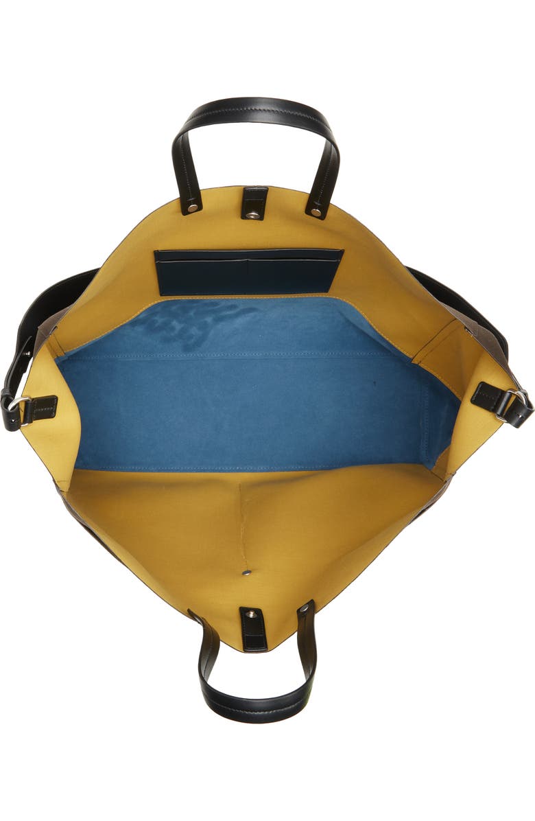 Jil Sander Base Pocket East/West Tote, Alternate, color,