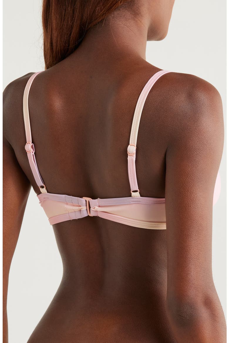 Sunset Capri Bikini Top, Alternate, color, SUNSET GRADIENT004