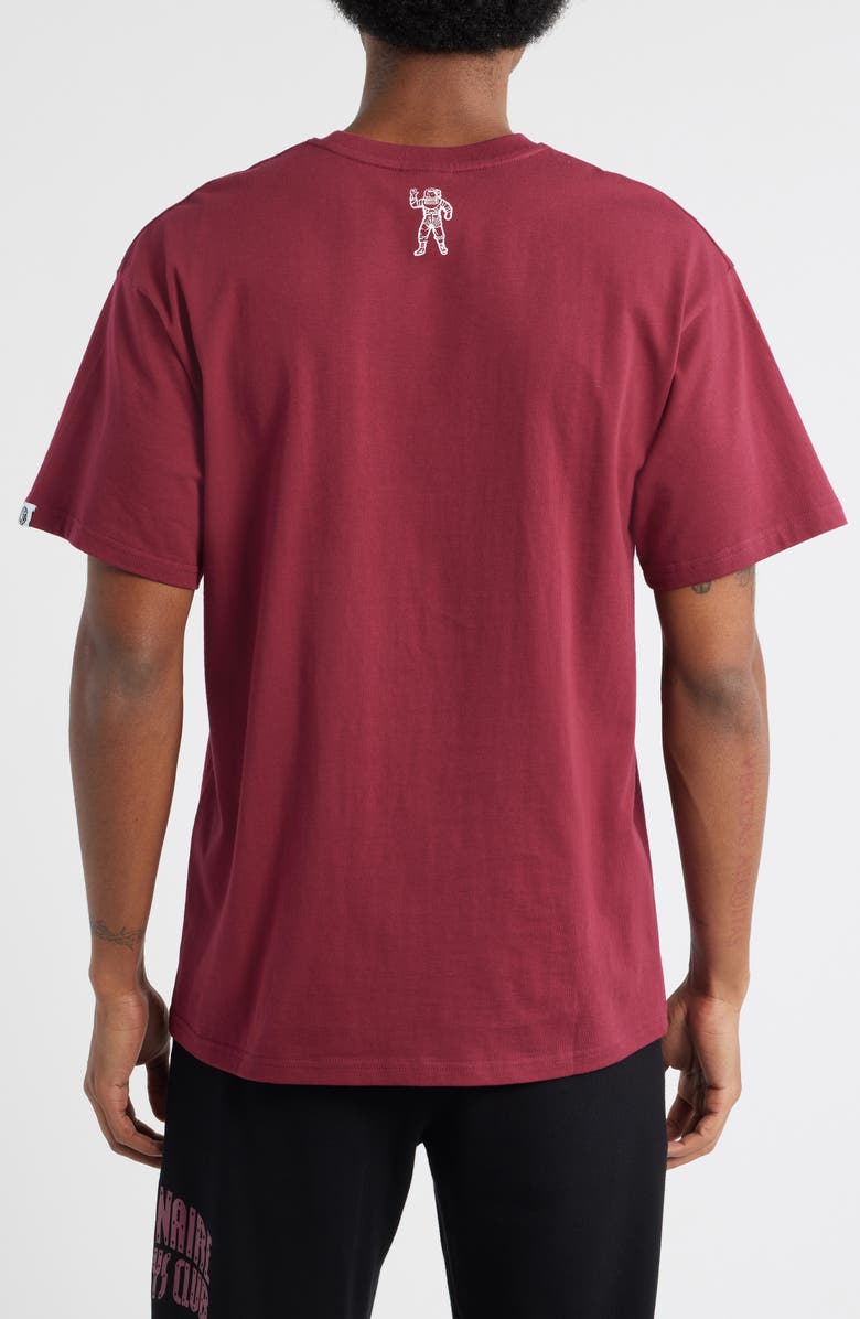 Billionaire Boys Club BB Flyers Astronaut Cotton Graphic T-Shirt, Alternate, color, Rhododendron