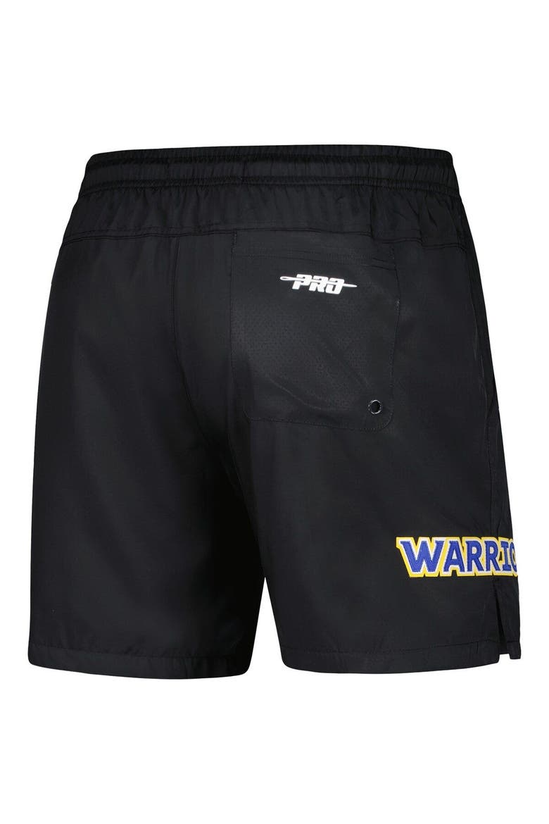 Men's Pro Standard Black Golden State Warriors Classics Woven Shorts, Alternate, color, Black