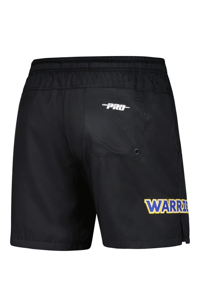 PRO STANDARD Men's Pro Standard Black Golden State Warriors Classics Woven Shorts, Alternate, color, Black