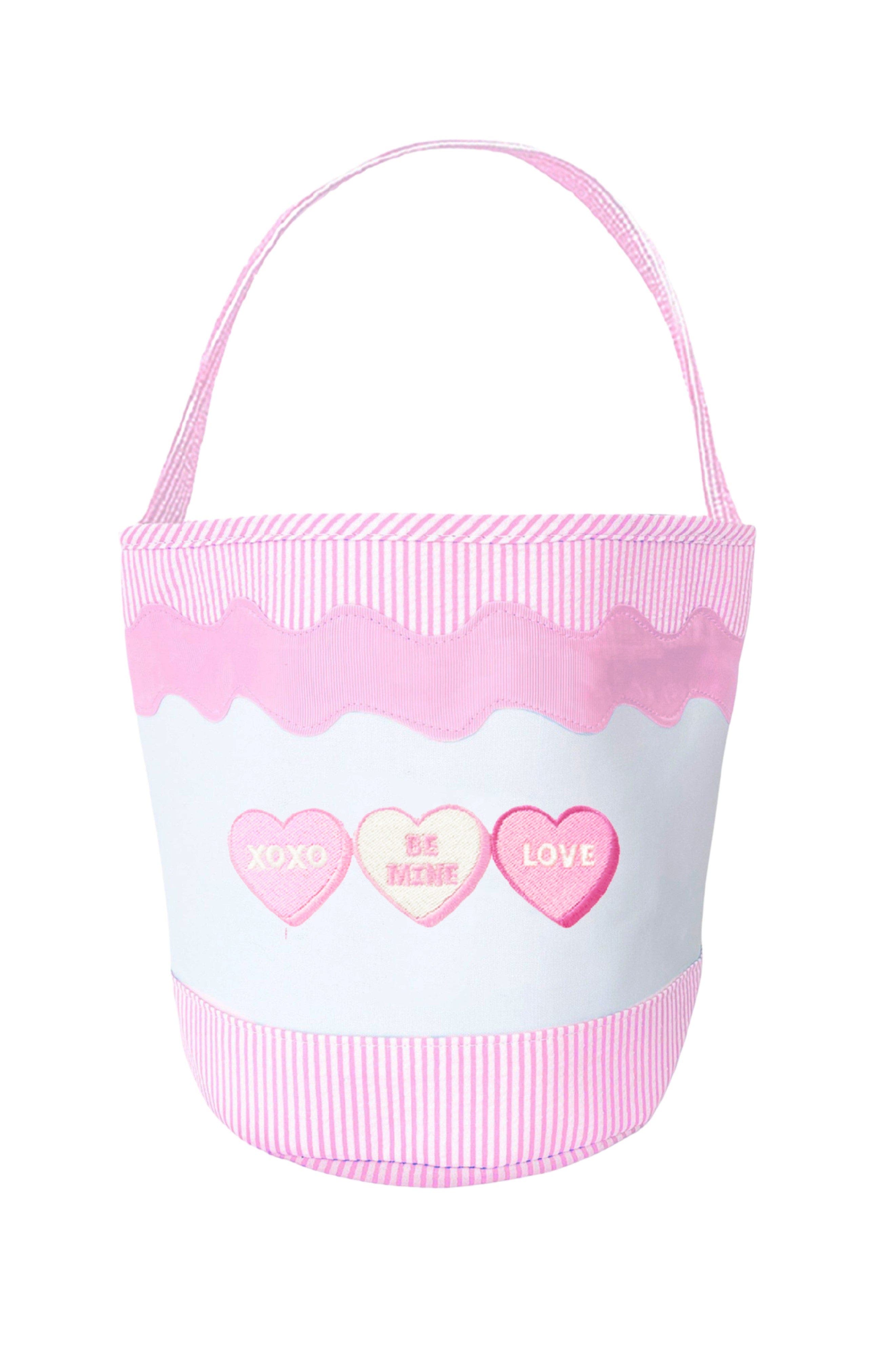 Bits 
Bows Candy Hearts Gift Tote, Main, color, Pink