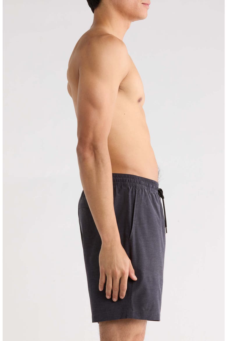 7-Inch Volley Swim Shorts, Alternate, color, BLACK