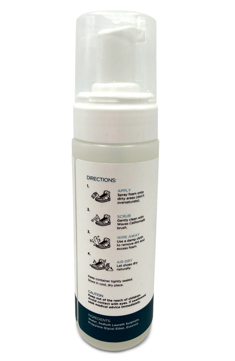 Waves California Foaming Shoe Cleaner, Alternate, color, 