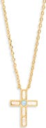 ARGENTO VIVO Bayla Cubic Zirconia Cross Pendant Necklace