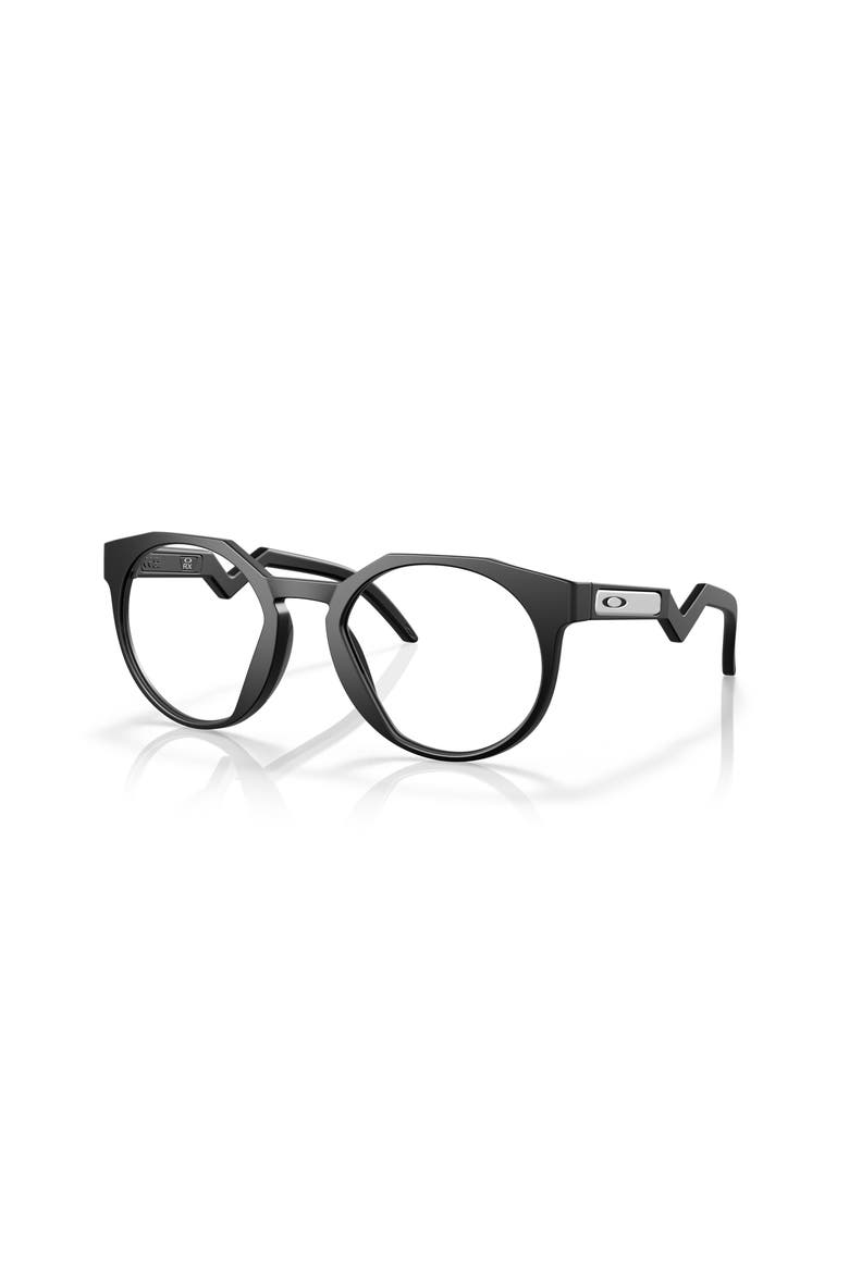 50mm Round optical glasses, Main, color, Solid Black