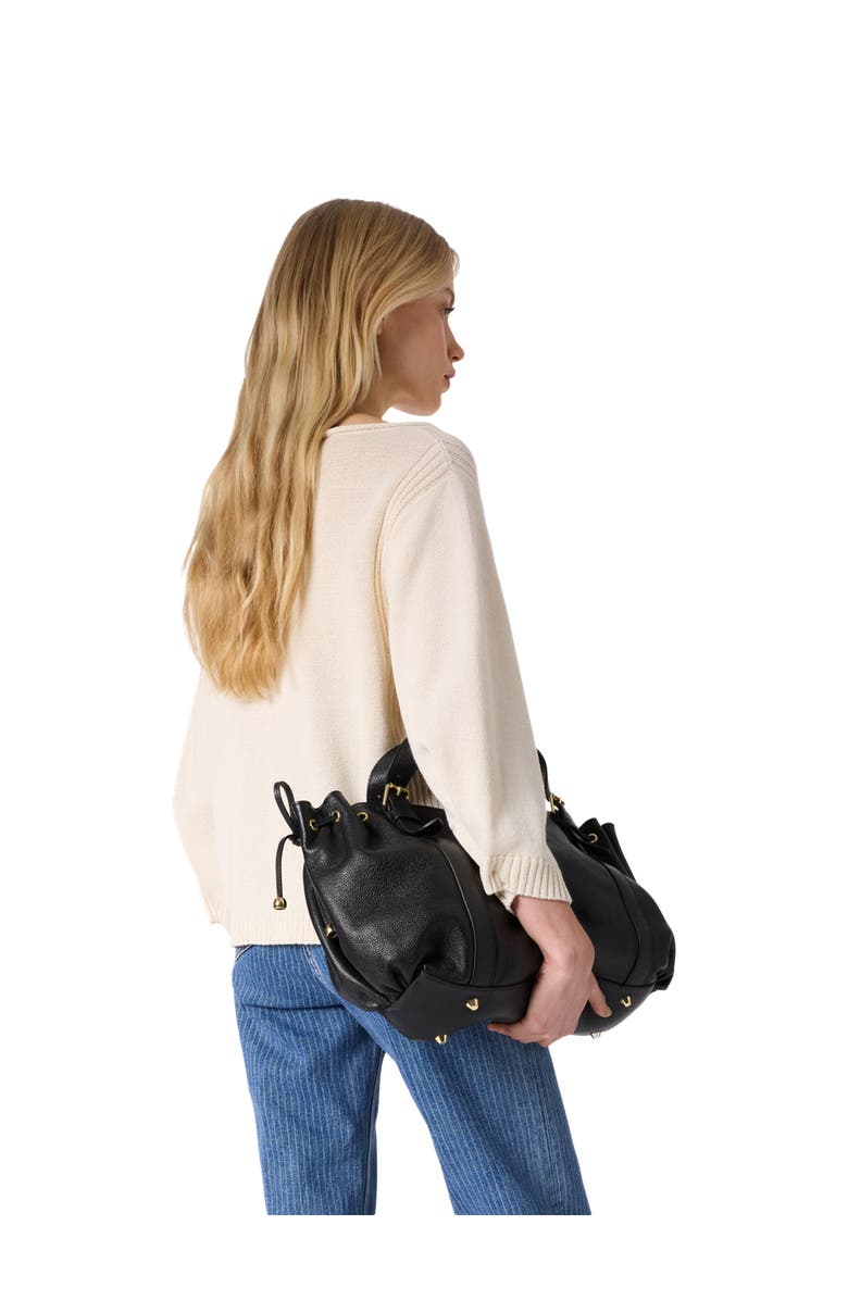 GERARD DAREL Liona 3/4 Sleeve Boat Neck Knit Top, Alternate, color, Ecru