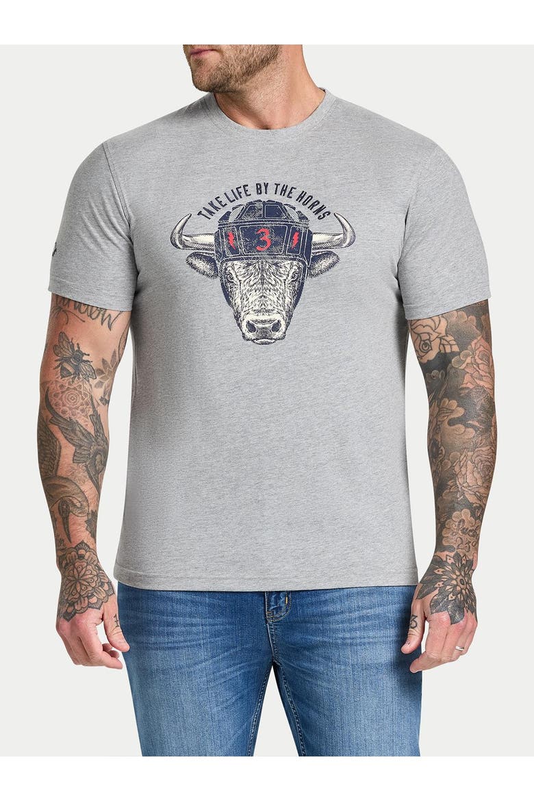 Rugby Bull T-Shirt, Alternate, color, Grey Marl