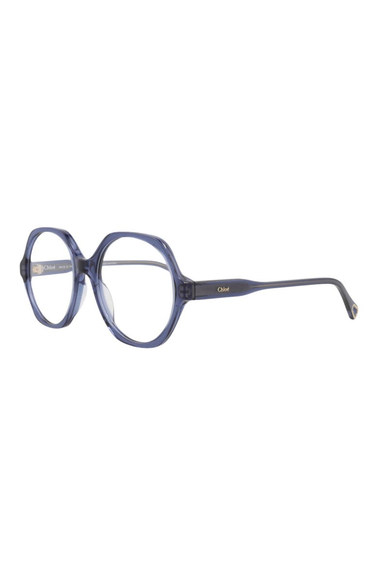 Core Round Optical Glasses, Alternate, color, BLUE BLUE TRANSPARENT