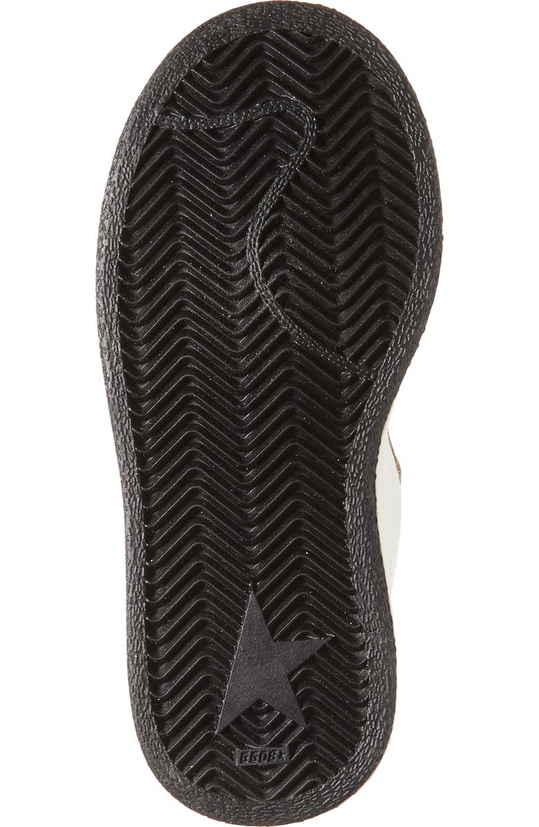 Golden Goose June Basket Mid Top Sneaker, Alternate, color, White/ Black/ Beige