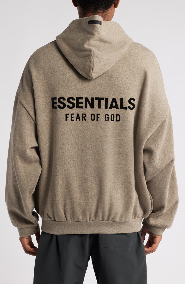 Fear of God Essentials Cotton Blend Fleece Graphic Hoodie, Alternate, color,