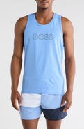 BOSS Beach Logo Tank Top